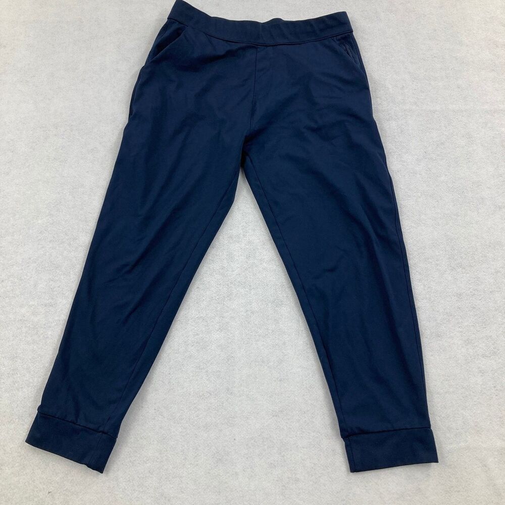 32 Degrees Heat Women's Activewear Pants Size L Navy Blue Athletic Joggers